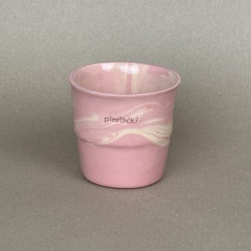 PAPERCUP M / truskawka z wanilią / piesiećki / 180ml