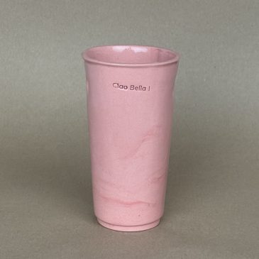 Papercup XL / pink / Ciao Bella! / 350ml