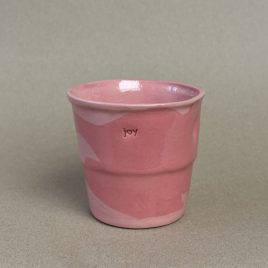 PAPERCUP M / pink melanż / joy / 180ml