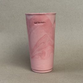 Papercup XL / pink melanż / leć śmiało / 350ml