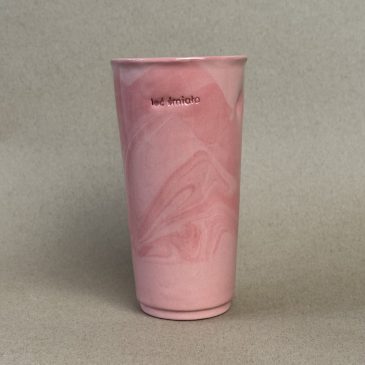 Papercup XL / pink melanż / leć śmiało / 350ml