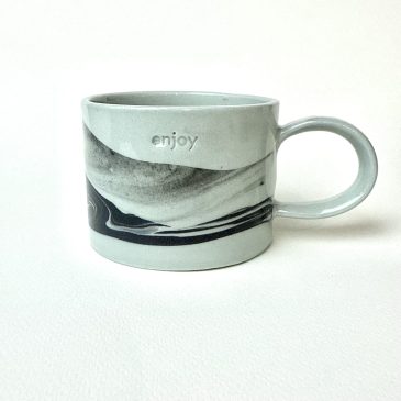 Prosty z uchem/ M / blue&black / enjoy / 280ml