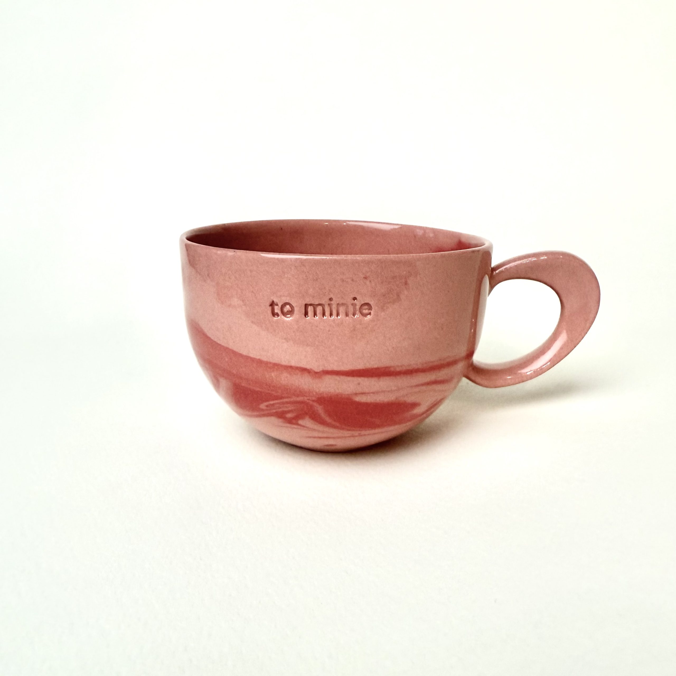 espresso z uchem / pink&red / to minie / 70ml