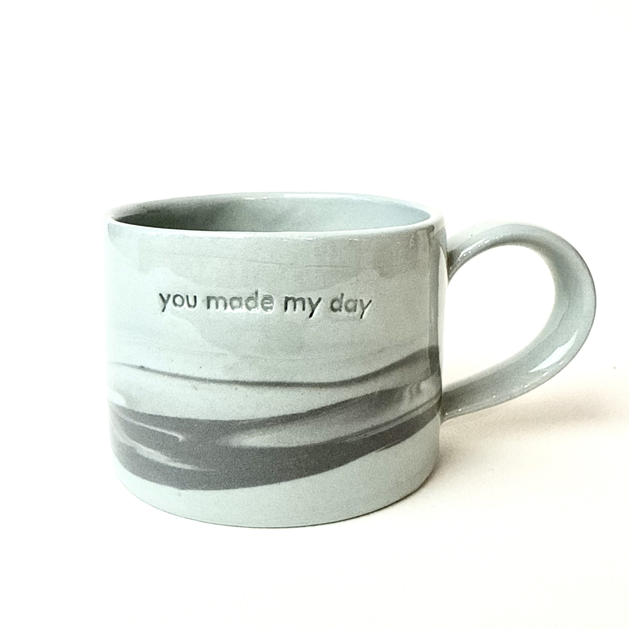 Prosty z uchem/ M / blue&black / you made my day / 280ml