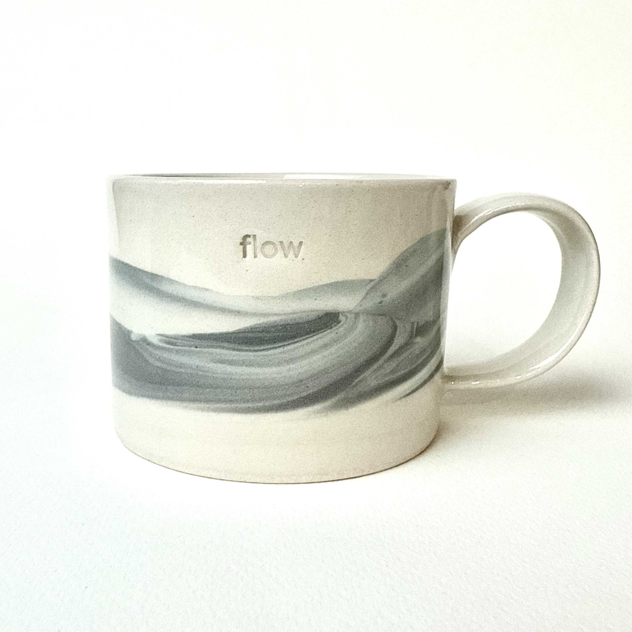 Prosty z uchem/ M / cream&black / flow / 280ml