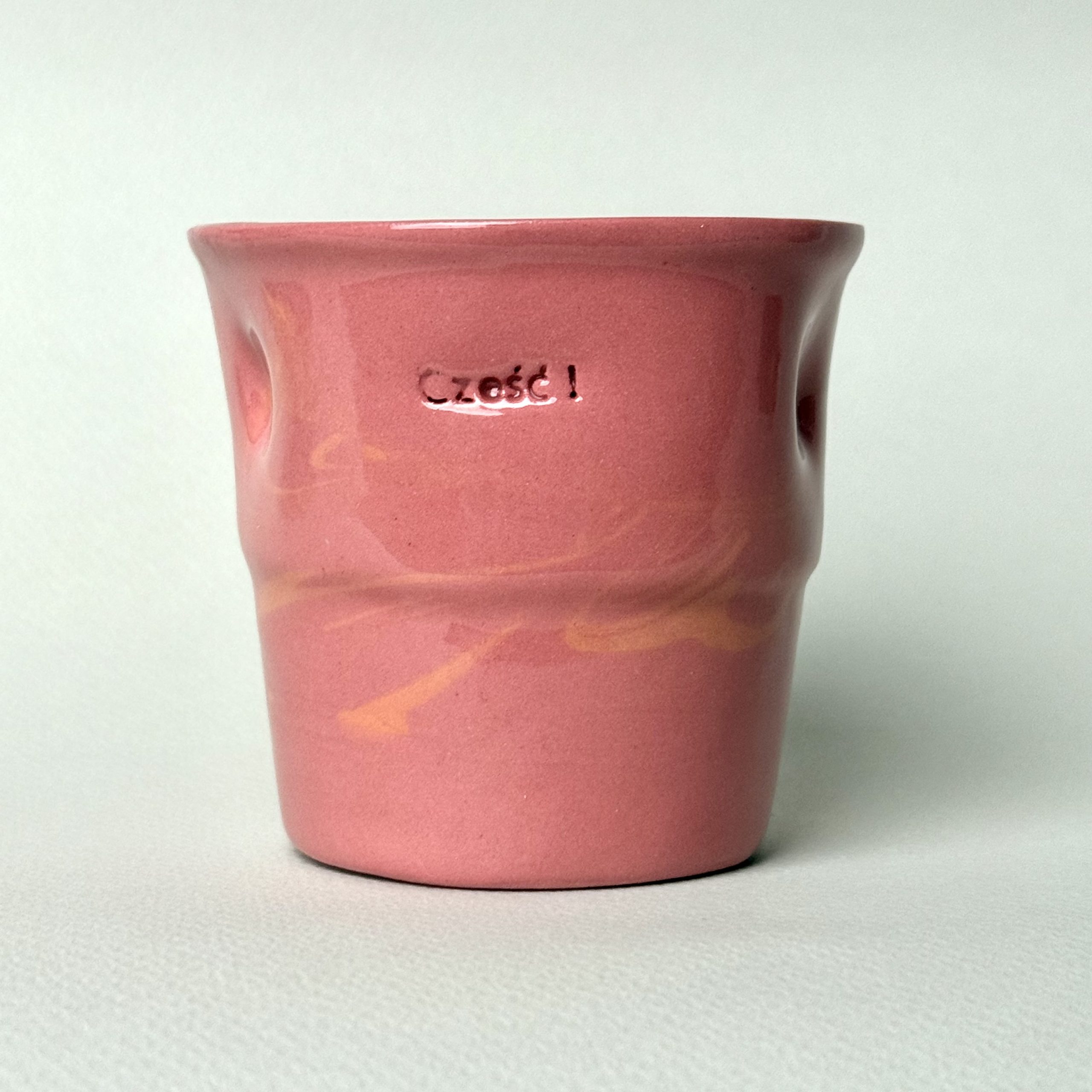 Papercup M / truskawka z pomarańczą / Cześć! / 180ml