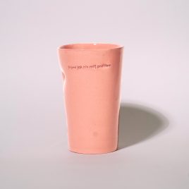 Papercup L / pink / nie mój problem / 290ml