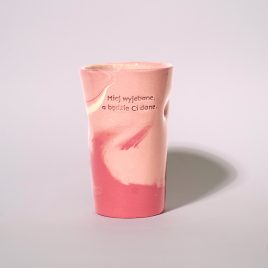 Papercup L / pink wanilla/ będzie ci dane / 290ml