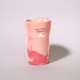 Papercup L / pink wanilla/ po prostu orga*m / 290ml