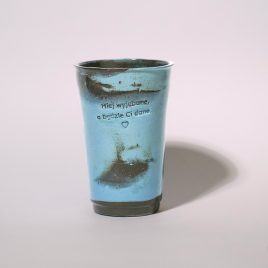 Papercup L / storm blue / będzie ci dane / 290ml