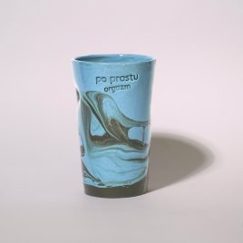 Papercup L / storm blue / po prostu orga*m / 290ml