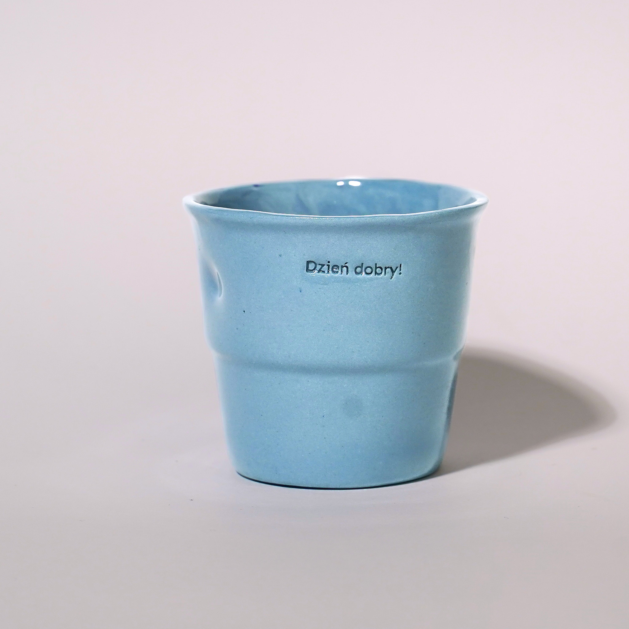 Papercup M / storm blue / Dzień dobry! / 180ml